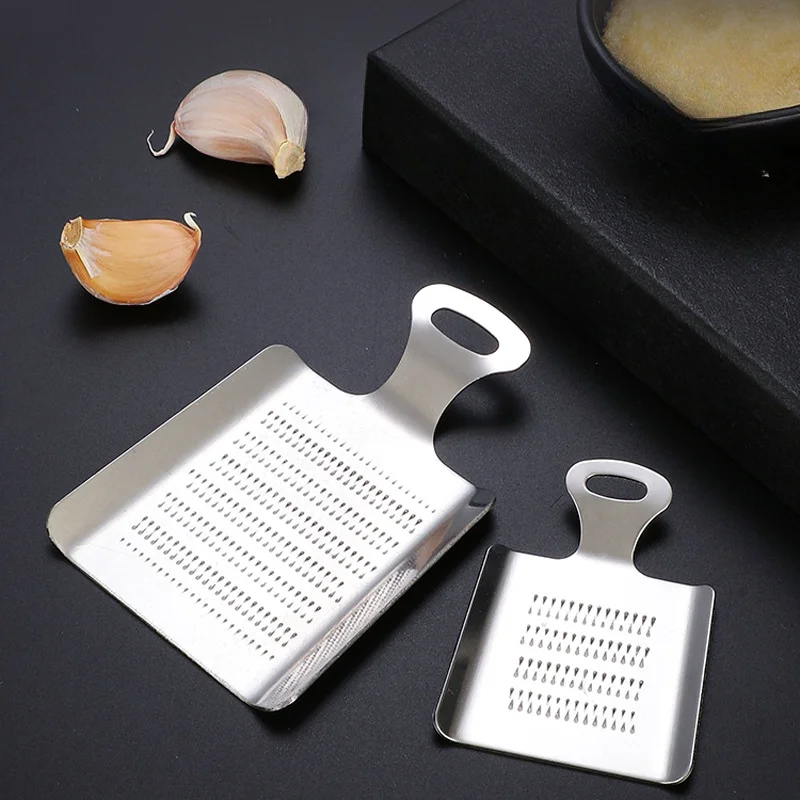 Baby Food Grater - にんにくとわさびおろし金、生姜粉砕機プレス装置、チョッパーカッター、ピーラー、キッチンツール、ステンレス製キッチンアイテム、1個