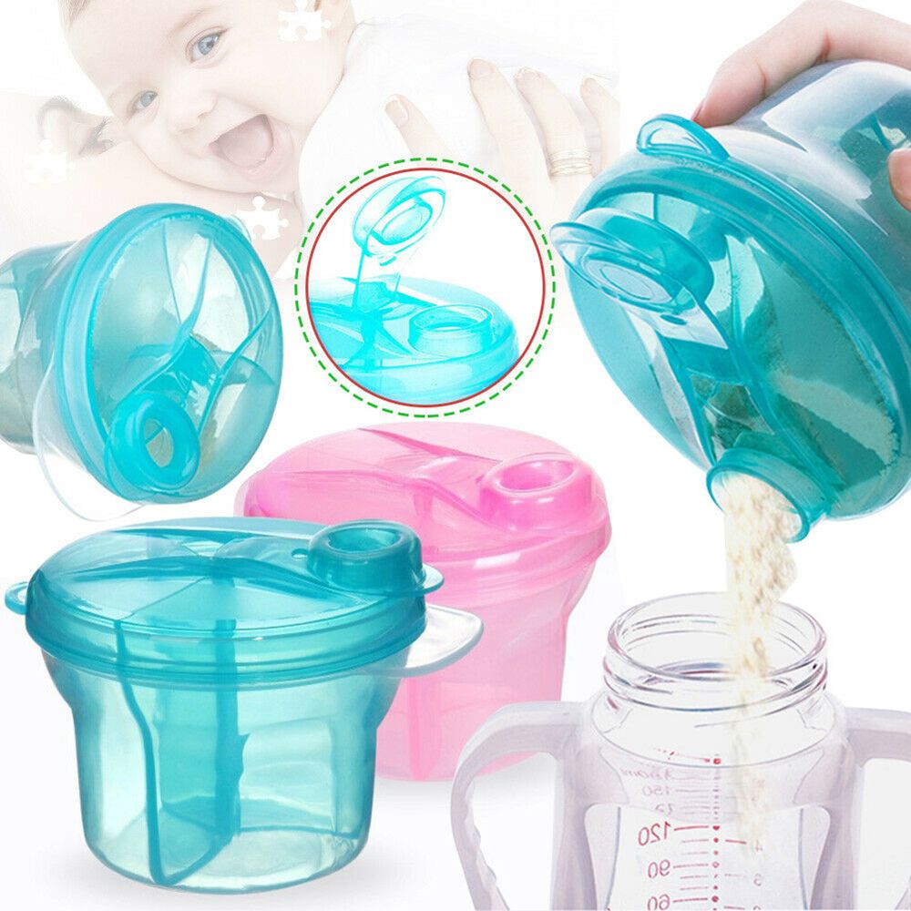 Baby Food Organizer - 粉乳ディスペンサー,スナックポット収納,粉乳容器,3回