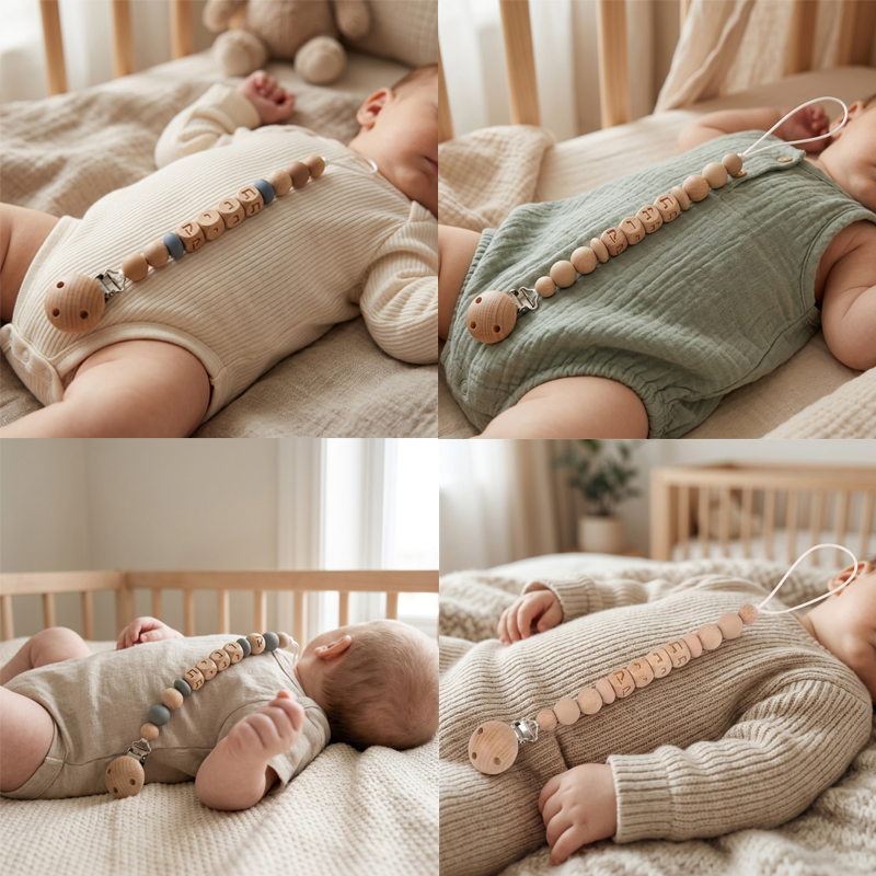 Baby Food Name - 赤ちゃん用カスタムヘブライ語名入りおしゃぶり、クラウンラブクリップ、パーソナライズされたパステルホルダー、新生児ベビーシャワーギフト、ヘブライ文字
