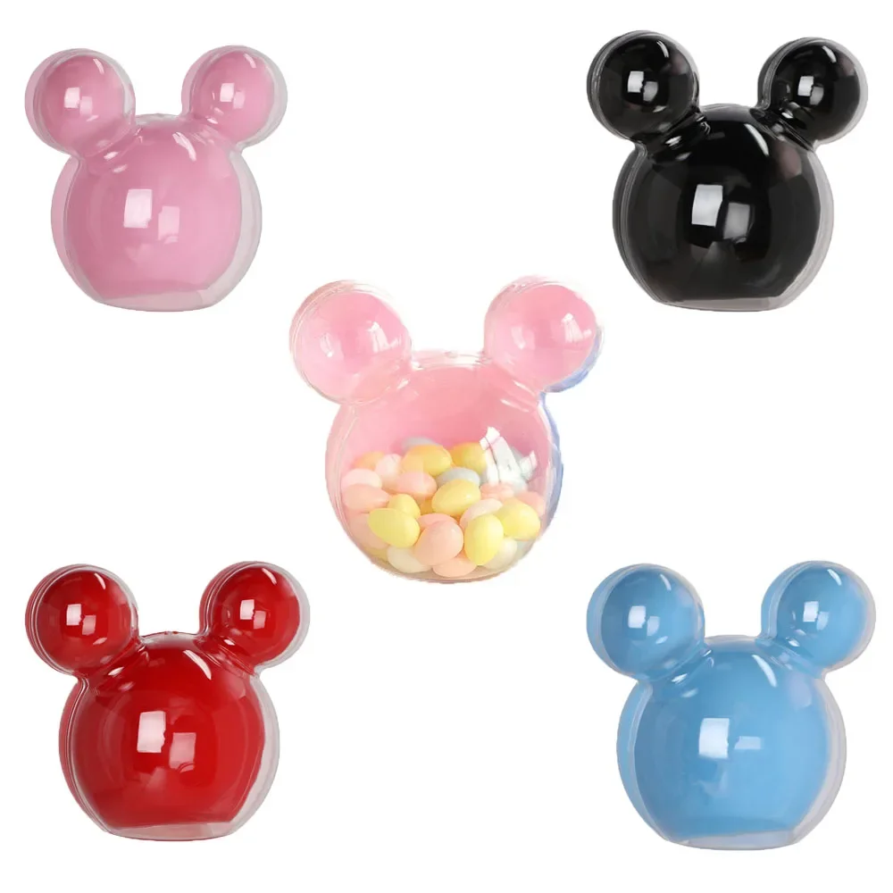 Baby Food Recipes - 新しいマッキーマウス 12 ピース/バッチプラスチックキャンディボックス子供の誕生日パーティー装飾キャンディボックスベビーシャワーサプライヤー