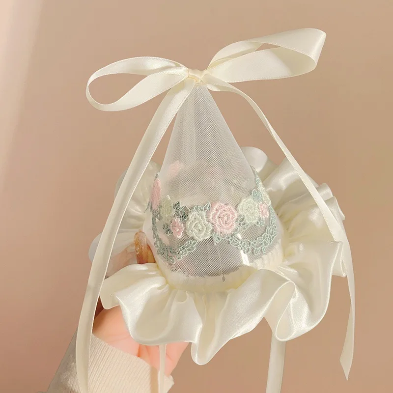 1PC 花蝶ノットメッシュリボンヘッドバンドレースガールベビ - Baby Food Recipes のレビューと価格