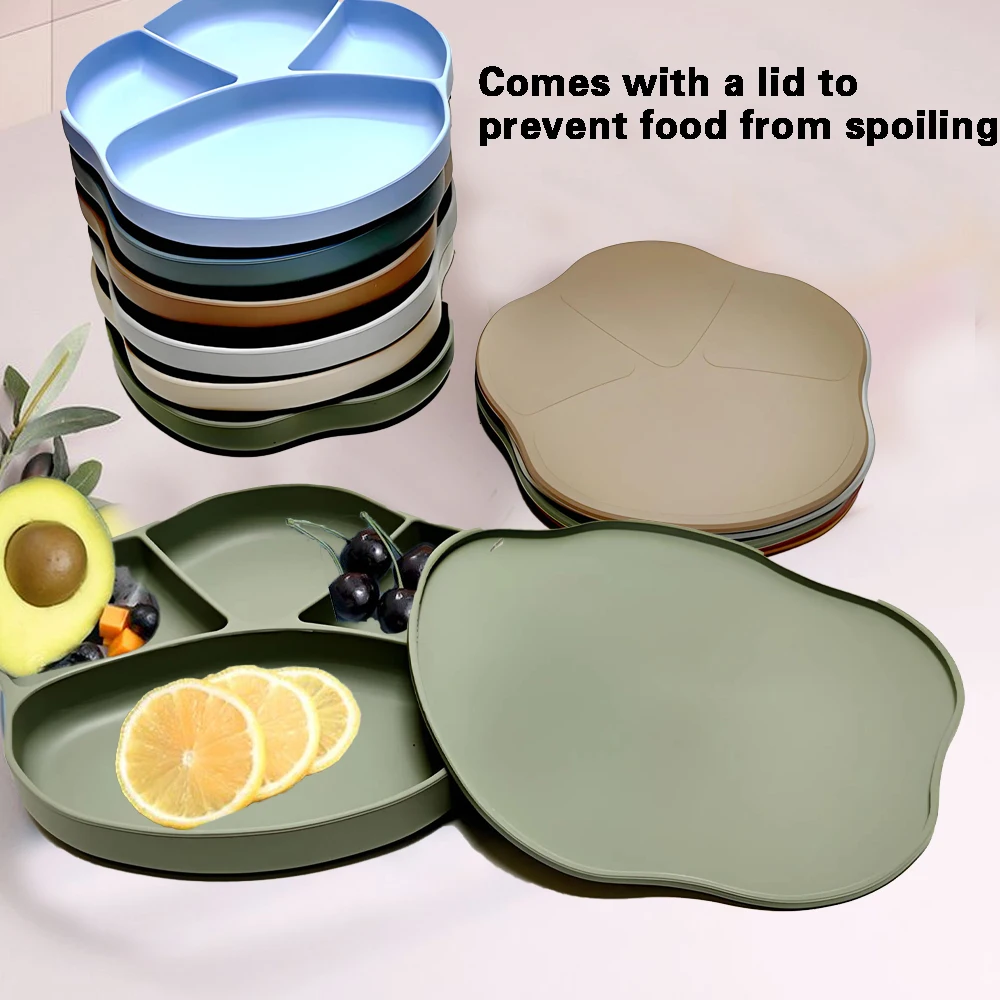 シリコン子供用ミールプレート、子供用スーパーミールプレート、 - Baby Food Grater のレビューと価格