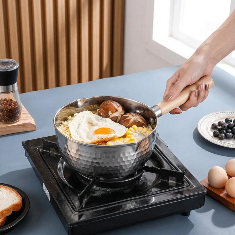 16-20cm ミルクポット ノンスティック ステンレス製  - Baby Kitchen Food のレビューと価格