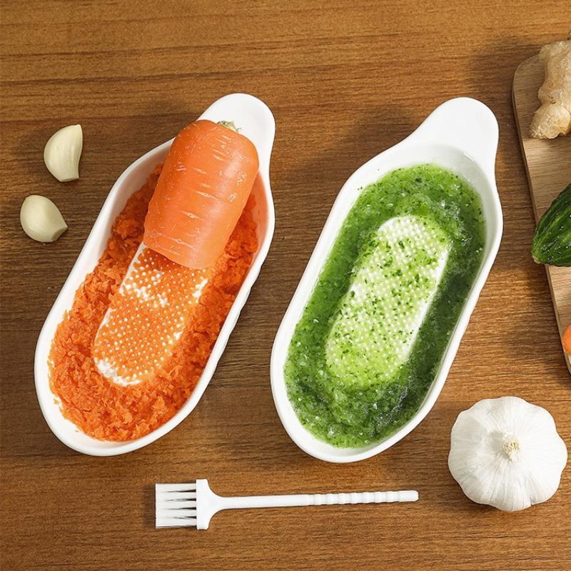 セラミック生姜おろし器ツールハンドグラインダーニンニクマッシ - Baby Food Grater のレビューと価格