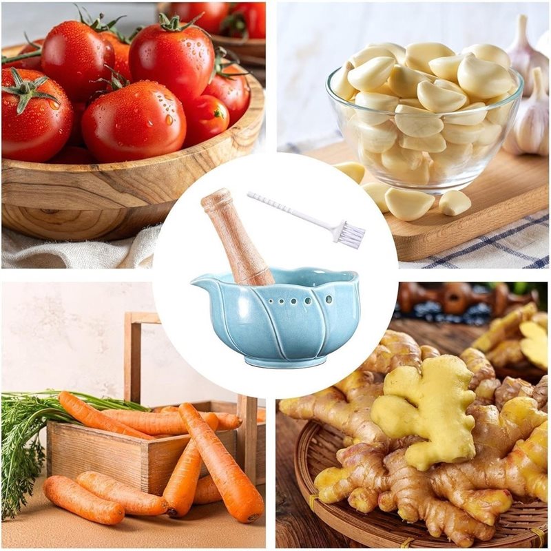 TFORU-1セット：ニンニクおろし器＆皮むき器付きボウル  - Baby Food Grater のレビューと価格