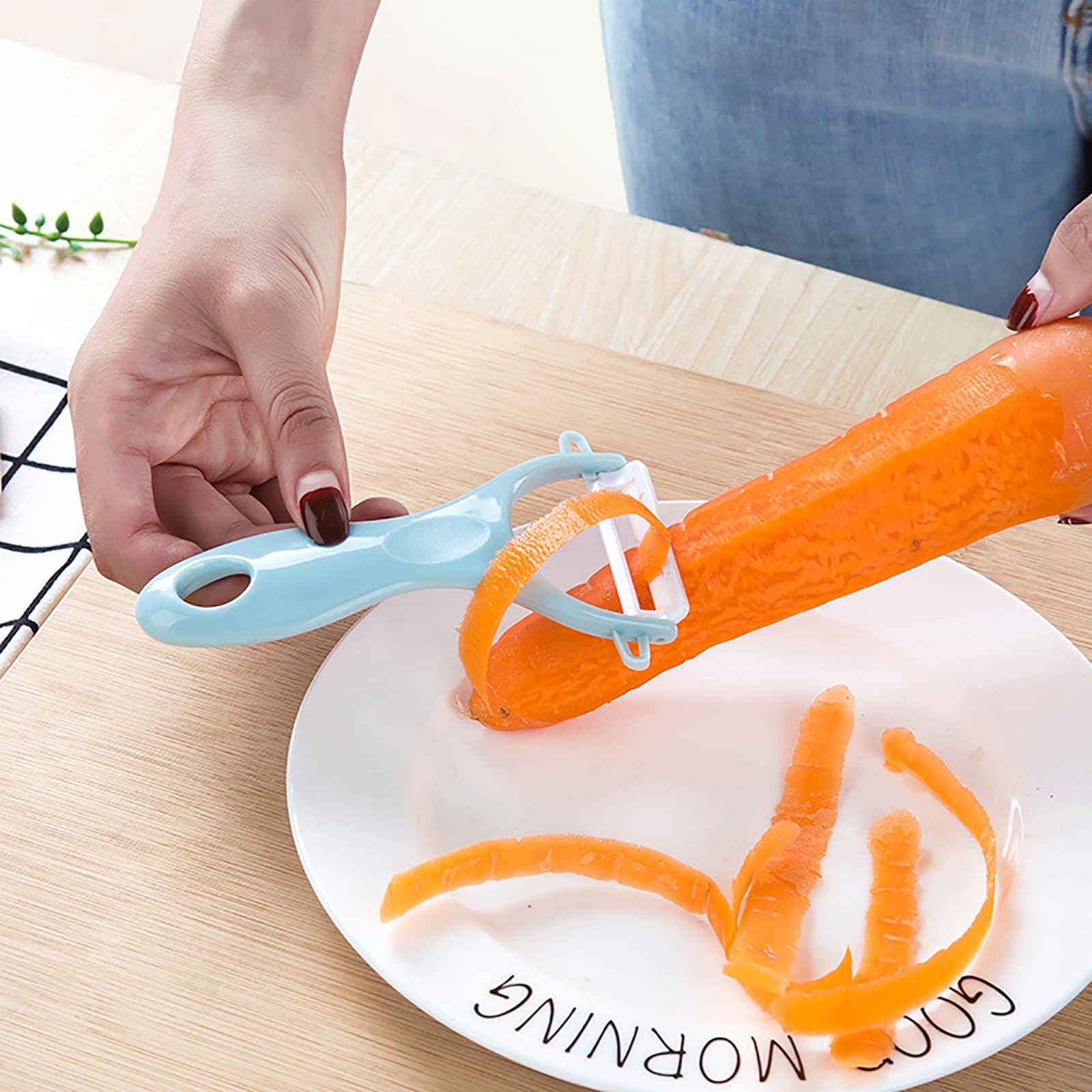 セラミッククリエイティブピーラー実用的な多機能子供野菜果物果 - Baby Food Grater のレビューと価格