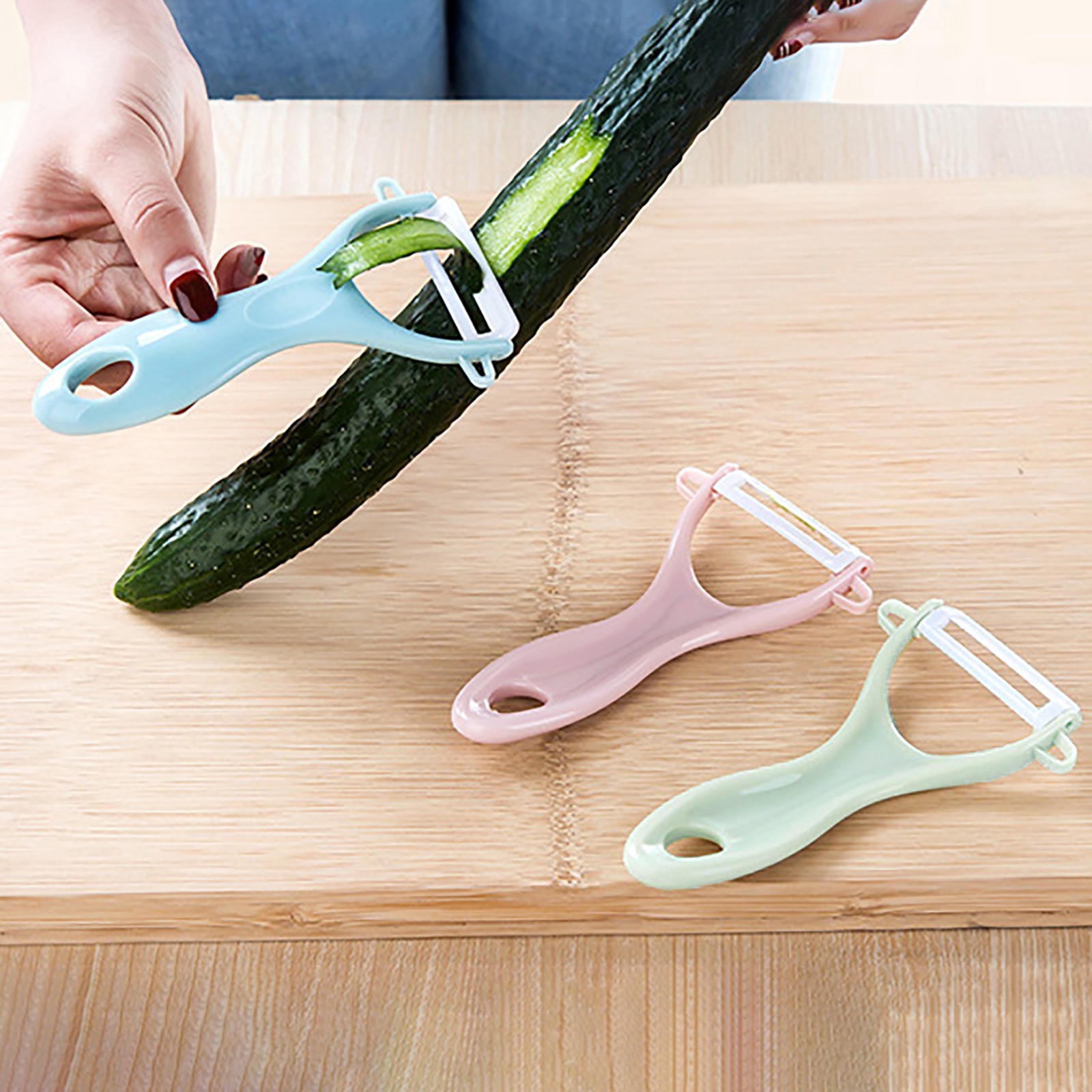 セラミッククリエイティブピーラー実用的な多機能子供野菜果物果 - Baby Food Grater のレビューと価格