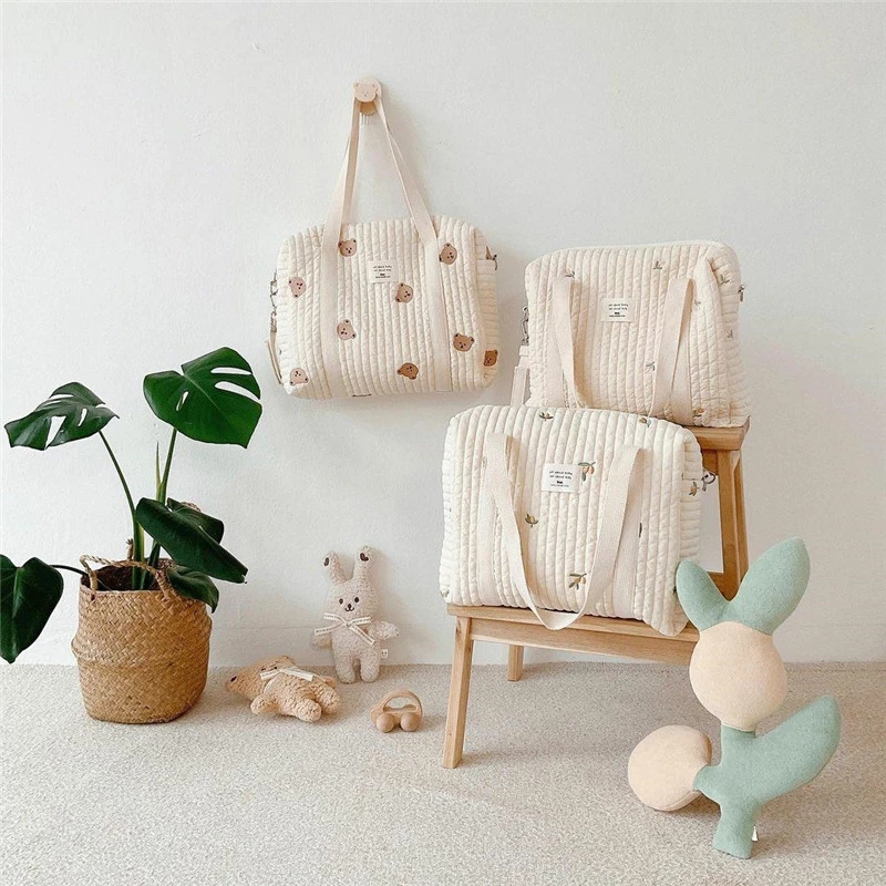 韓国スタイル新生児ケアおむつバッグミイラショルダーバッグ刺繍 - Baby Food Organizer のレビューと価格