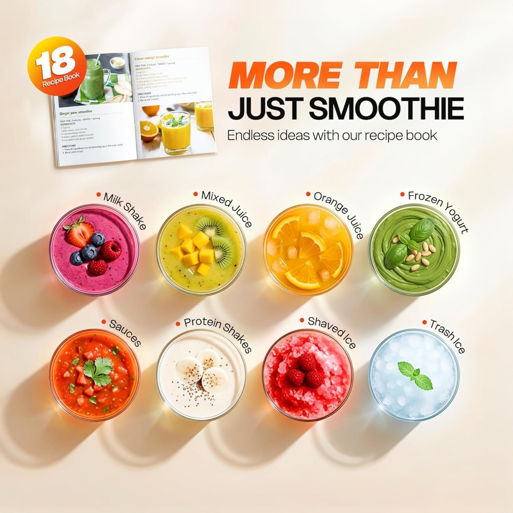 ポータブルパーソナルスムージーブレンダー、2つの24オンスカ - Baby Food Recipes のレビューと価格
