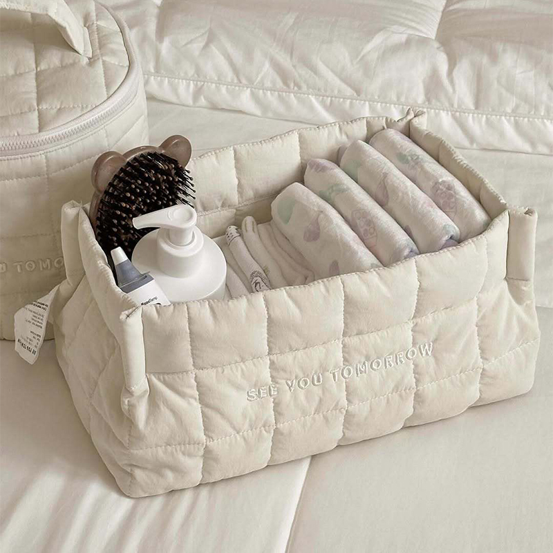 韓国スタイルのベビーおむつ収納バッグバスケットスナック雑貨収 - Baby Food Organizer のレビューと価格
