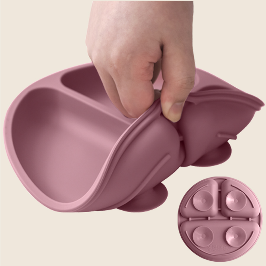 1 個ベビー吸盤シリコーンダイニングプレート BPA フリー - Baby Food Grater のレビューと価格