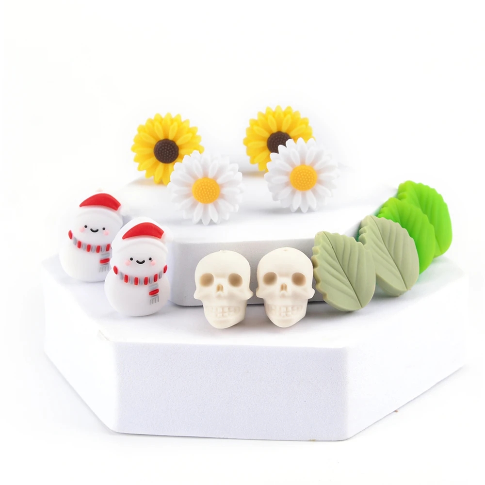 LOFCA-シリコンベビー歯が生えるビーズ,10個,ブナの植 - Baby Food Name のレビューと価格