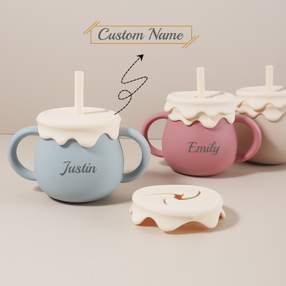 パーソナライズされた280mlベビーカップ - 3 in 1 - Snack Cup Toddler のレビューと価格
