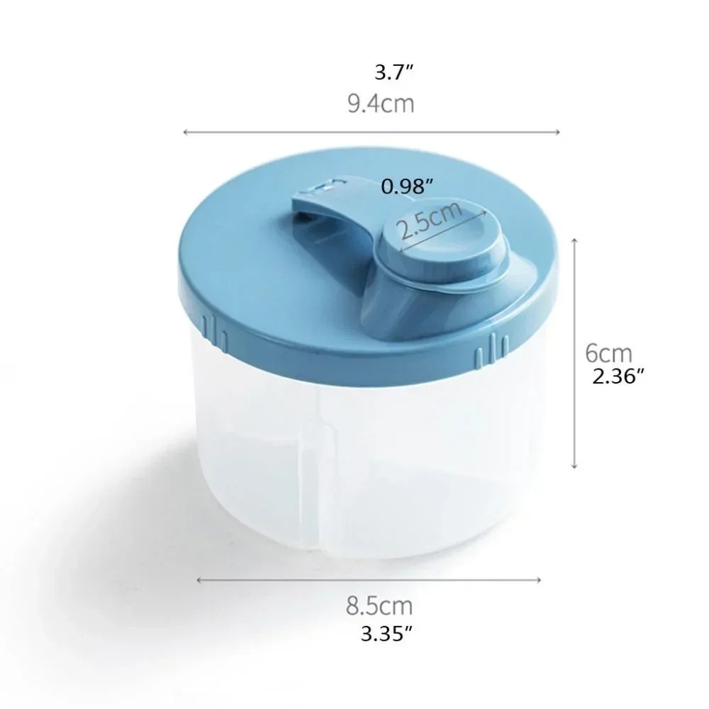 持ち運びに便利なベビーミルクディスペンサー、回転式4区画ミル - Baby Food Organizer のレビューと価格