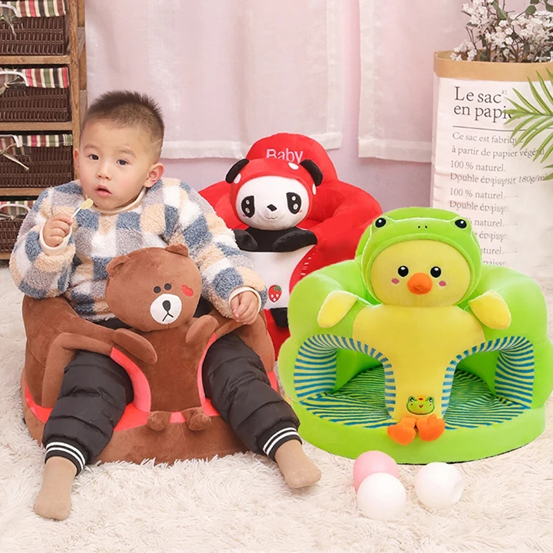 ベビーソファサポートシートカバー,かわいいぬいぐるみ,幼児, - Baby Food Nestum のレビューと価格