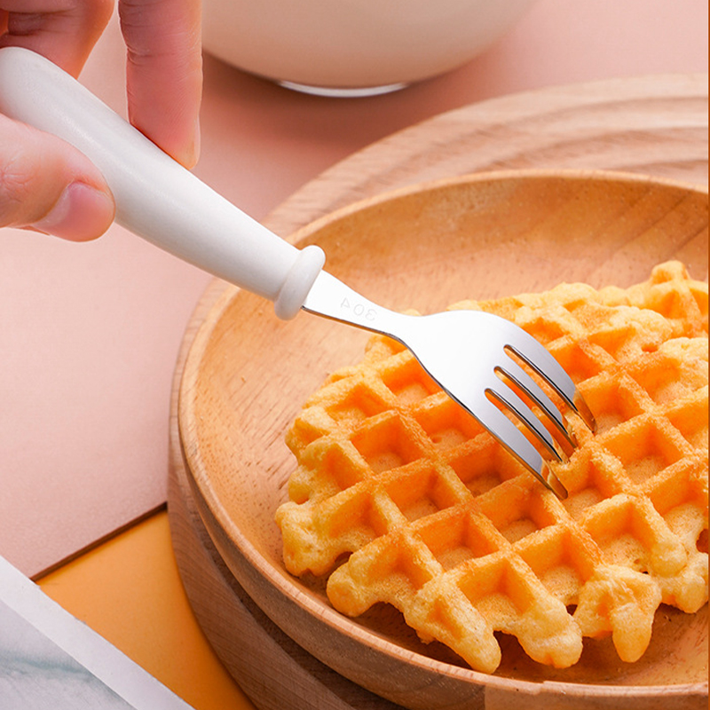 304 ステンレス鋼キッズスプーンフォークセットベビーフード - Baby Food Knife Set のレビューと価格