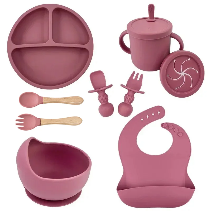 食品グレードのシリコーン子供皿セットベビー給餌ボウル吸引プレ - Baby Food Grater のレビューと価格