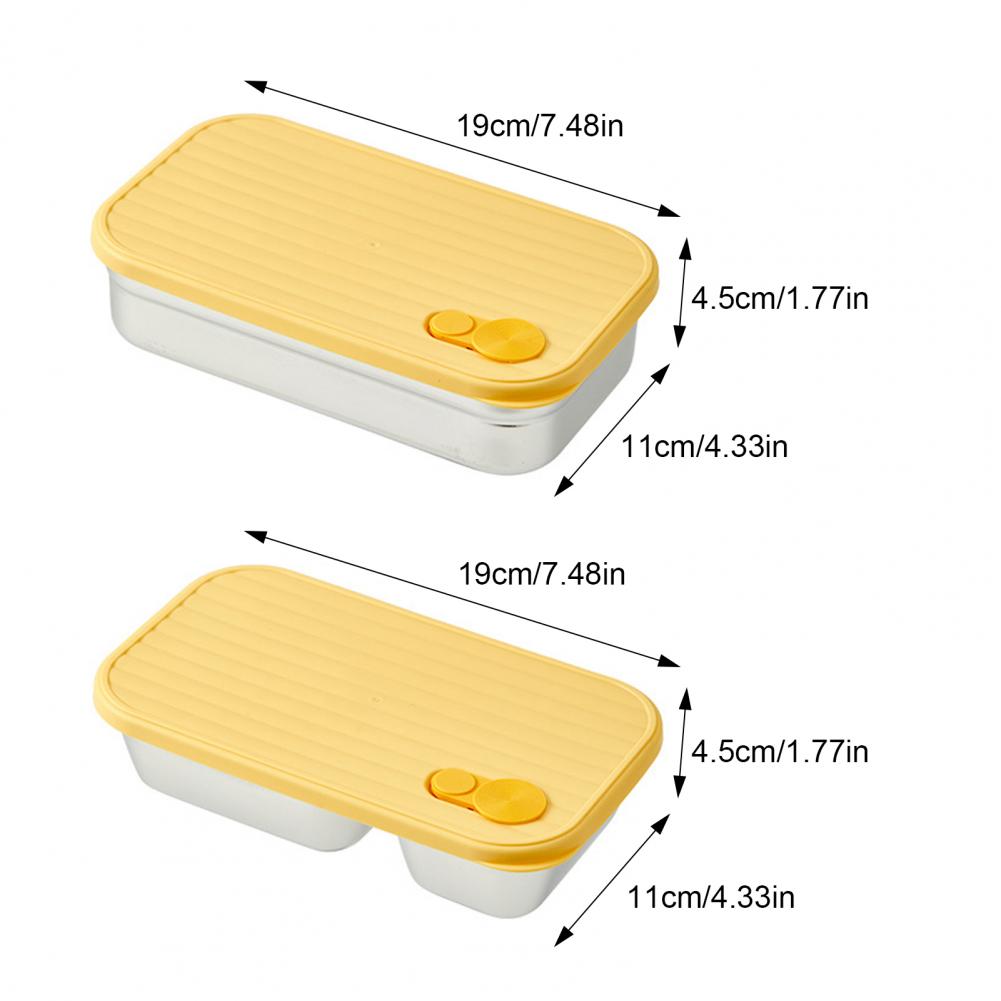 錆びにくいスナック容器。蓋付きのステンレス製スナック容器。2 - Snack Container Travel のレビューと価格