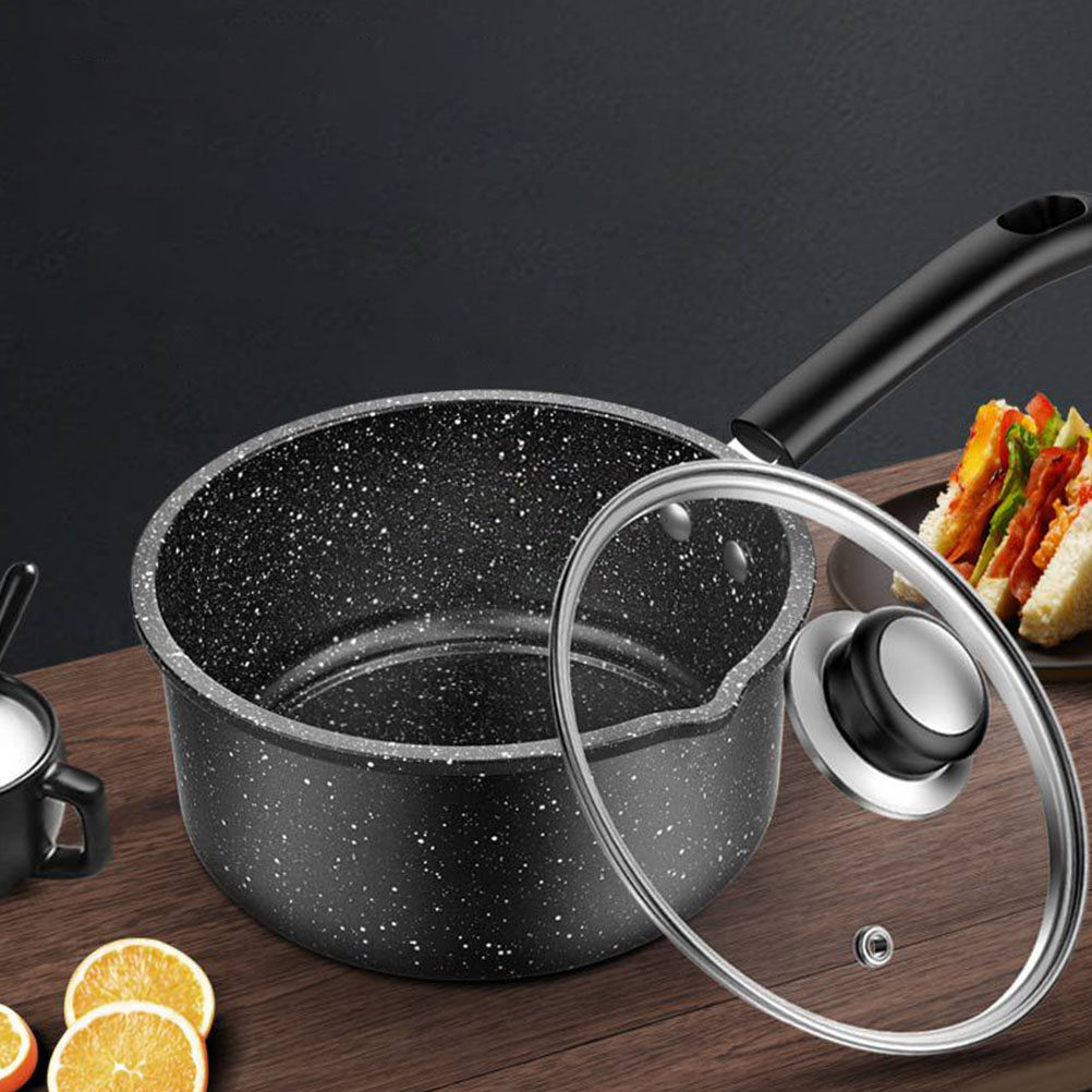 1個入りのミルクポット、鉄製、ガラス製、石製、小型の調理鍋。 - Baby Kitchen Food のレビューと価格