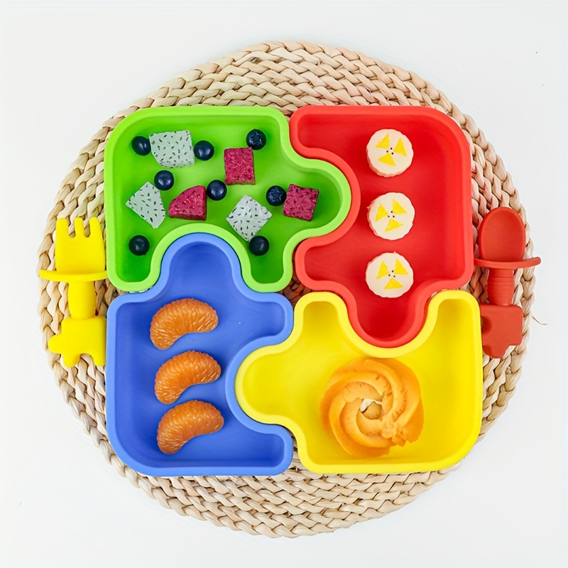 6個/セット ベビーシリコン製食器セットには、スプーン1本、 - Baby Food Grater のレビューと価格