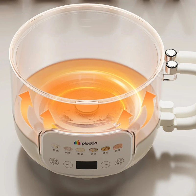 1.6L 電気調理鍋マルチクッカーミニ鍋折りたたみハンドル炊 - Baby Food Steamer のレビューと価格