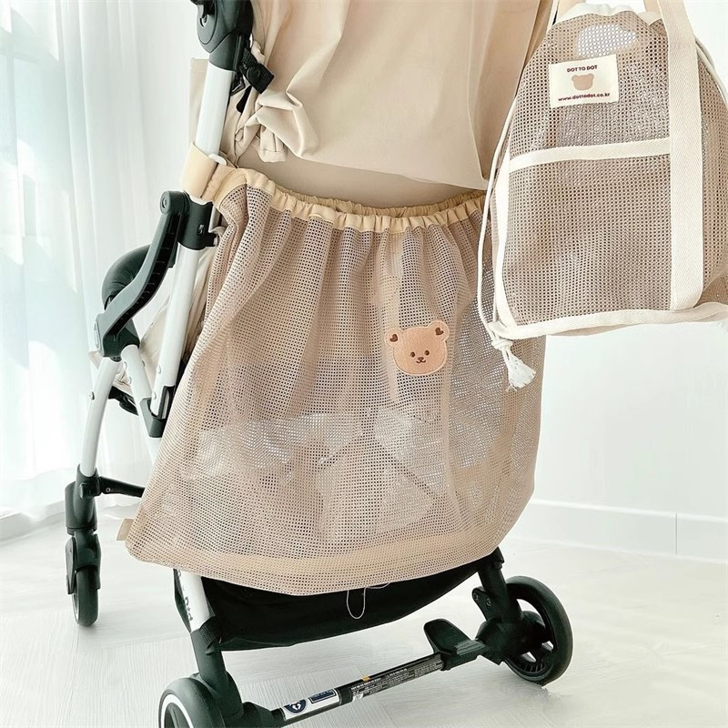 再利用可能なベビーカーハンギングバッグ夏メッシュベビーカーバ - Baby Food Organizer のレビューと価格