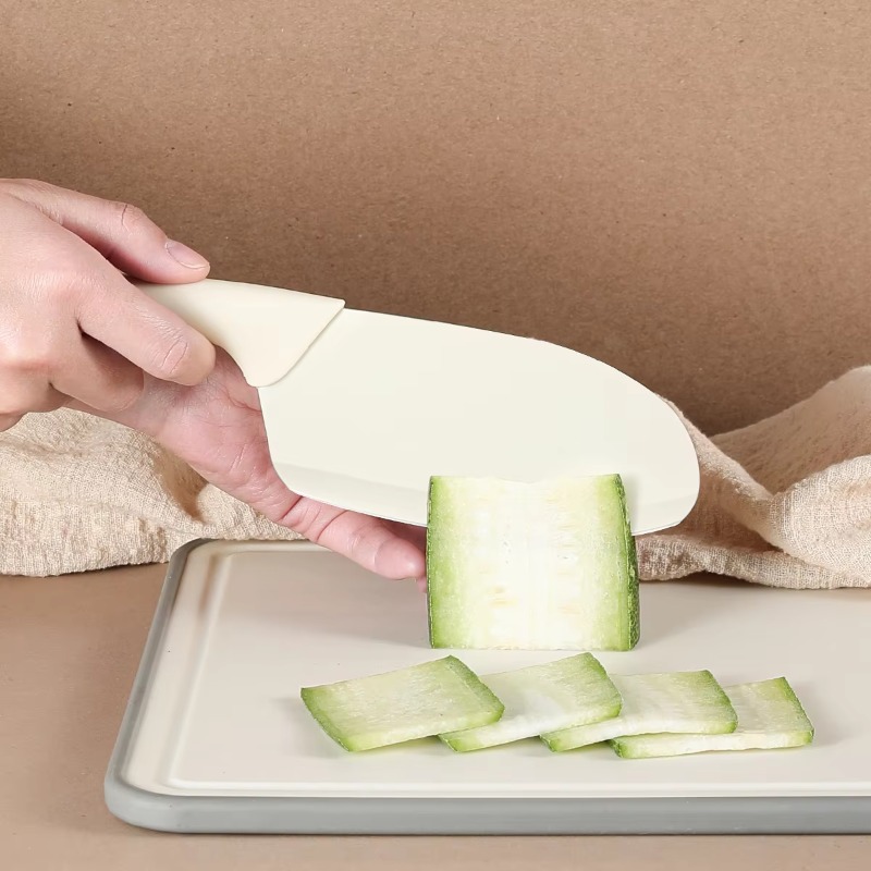 収納ホルダー付きの5点セットキッチン用品。ステンレス製のフル - Baby Food Knife Set のレビューと価格