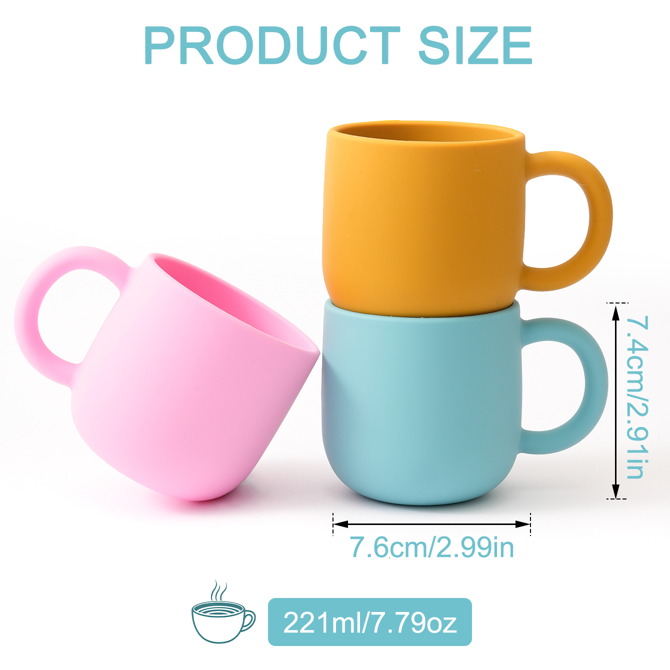 カラーキッズ 1 個シリコーンベビー授乳カップシングルハンド - Snack Cup Toddler のレビューと価格