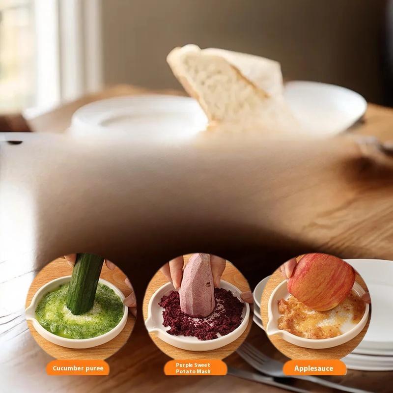 セラミック製生姜おろし器、手動グラインダー、ニンニク潰し器、 - Baby Food Grater のレビューと価格