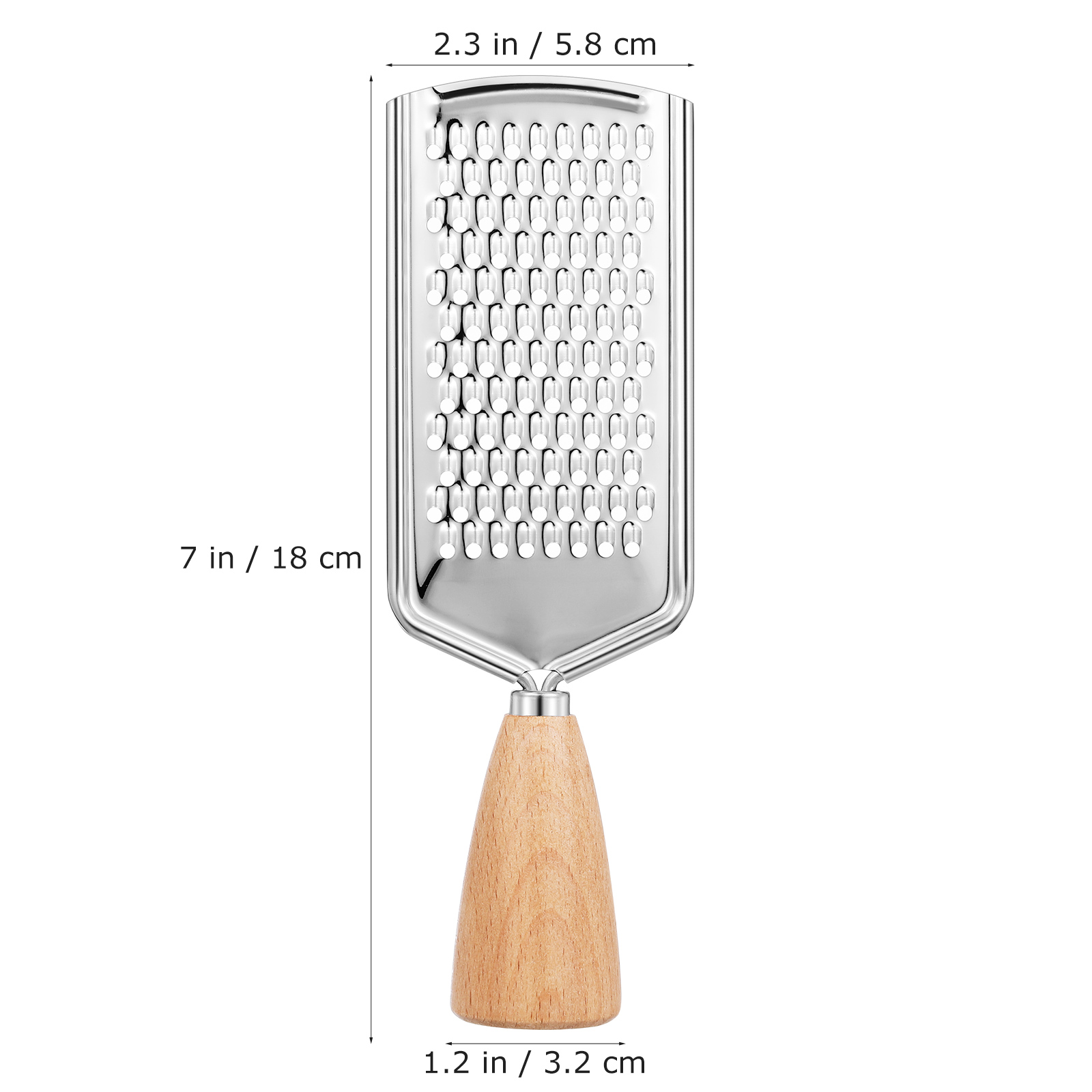 木製ハンドル付き金属ポテトおろし金、にんじんおろし金、皮むき - Baby Food Grater のレビューと価格
