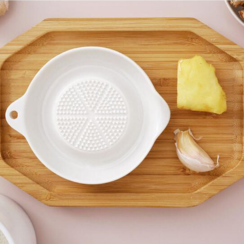 白いシンプルなスタイルのセラミック生姜おろし器、手動グライン - Baby Food Grater のレビューと価格