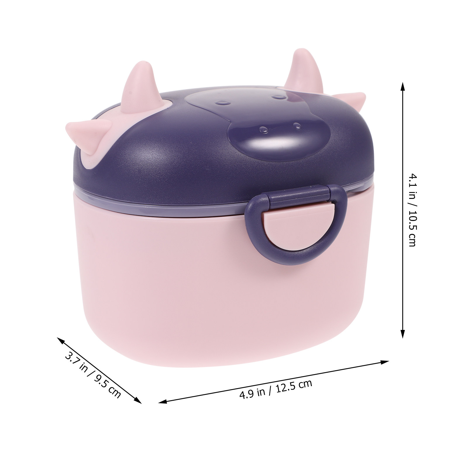 粉ミルク保存容器、携帯用二重構造、スプーン付き、離乳食ボック - Snack Container Travel のレビューと価格