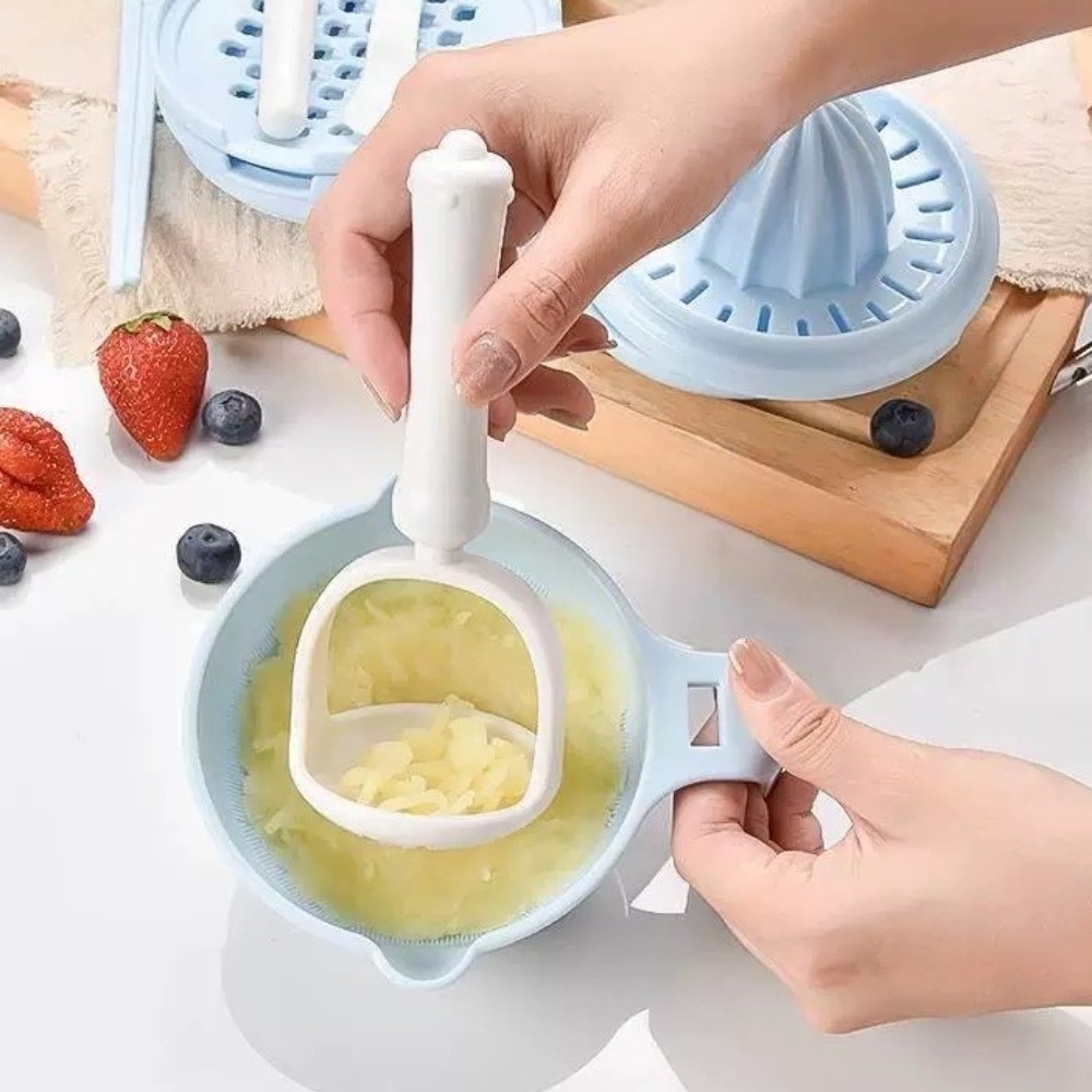 無地ベビーフードグラインディングボウル多機能使いやすい手動グ - Baby Food Grater のレビューと価格