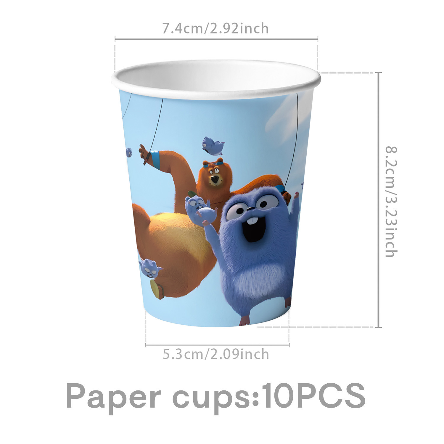 G-グリズリーとレミングスの誕生日パーティーデコレーション紙 - Baby Food Recipes のレビューと価格